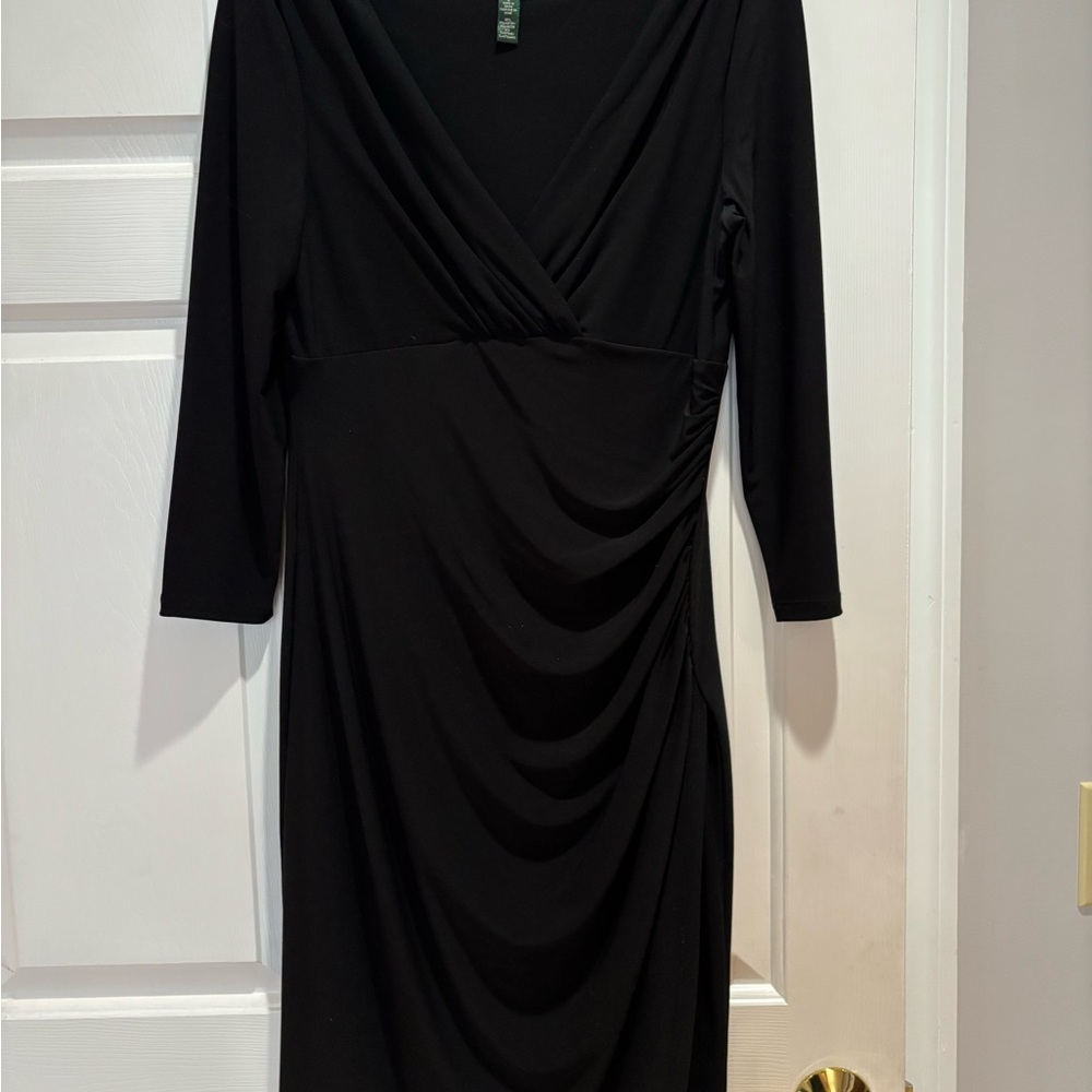 Ralph Lauren Black Midi Dress